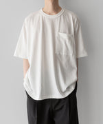 画像をギャラリービューアに読み込む, 【INTÉRIM】インテリムのBINDER NECK LOOP WHEEL AME-KAJI POCKET TEE - OFFの公式通販サイトsession福岡セレクトショップ
