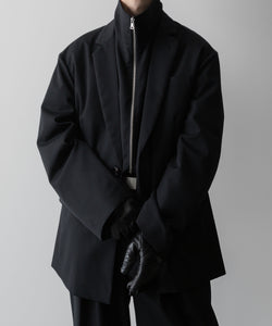 ssstein(シュタイン)の24AWコレクション DRIZZLER ZIP UP JACKET - BLACK 公式通販サイトsession福岡セレクトショップ