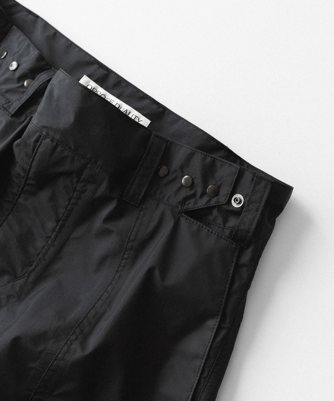 OPPOSE DUALITY オポーズデュアリティ6 POCKET PANEL SHORTSのBLACK公式通販サイトsession福岡セレクトショップ