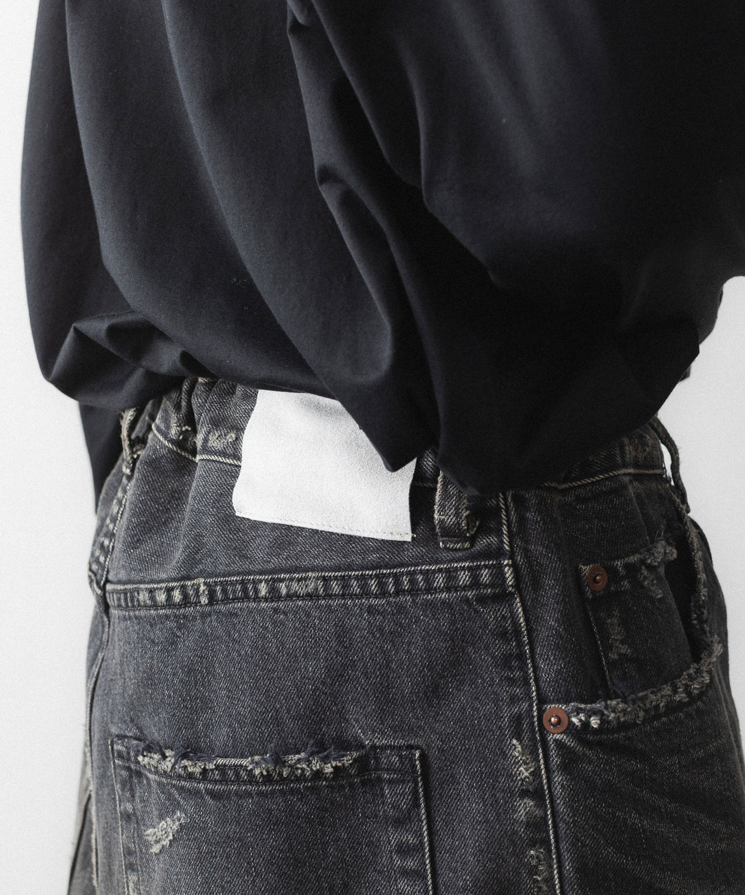 ssstein(シュタイン)のBAGGY DENIM SHORTS - BLACKの公式通販サイトsession福岡セレクトショップ