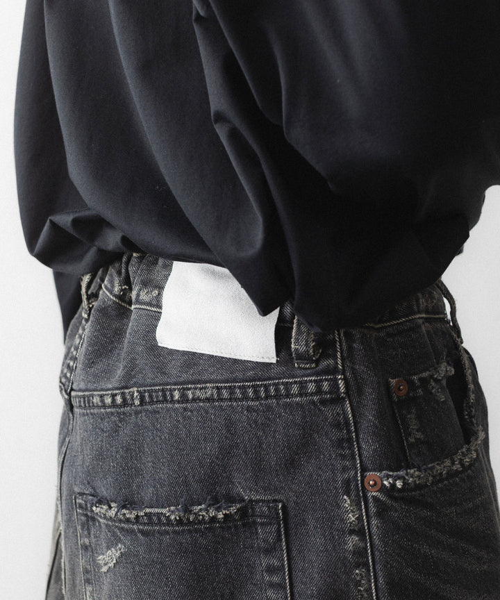 ssstein(シュタイン)のBAGGY DENIM SHORTS - BLACKの公式通販サイトsession福岡セレクトショップ