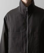 画像をギャラリービューアに読み込む, ssstein(シュタイン)の24AWコレクション DRIZZLER ZIP UP JACKET - GREY KHAKI 公式通販サイトsession福岡セレクトショップ
