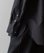 画像をギャラリービューアに読み込む, ssstein(シュタイン)の24AWコレクション OVERSIZED DOWN PAT SHIRT - DARK CHARCOAL 公式通販サイトsession福岡セレクトショップ
