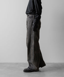 ssstein(シュタイン)のTWIST SEAM BAGGY VINTAGE DENIM JEANS - BLACKの公式通販サイトsession福岡セレクトショップ