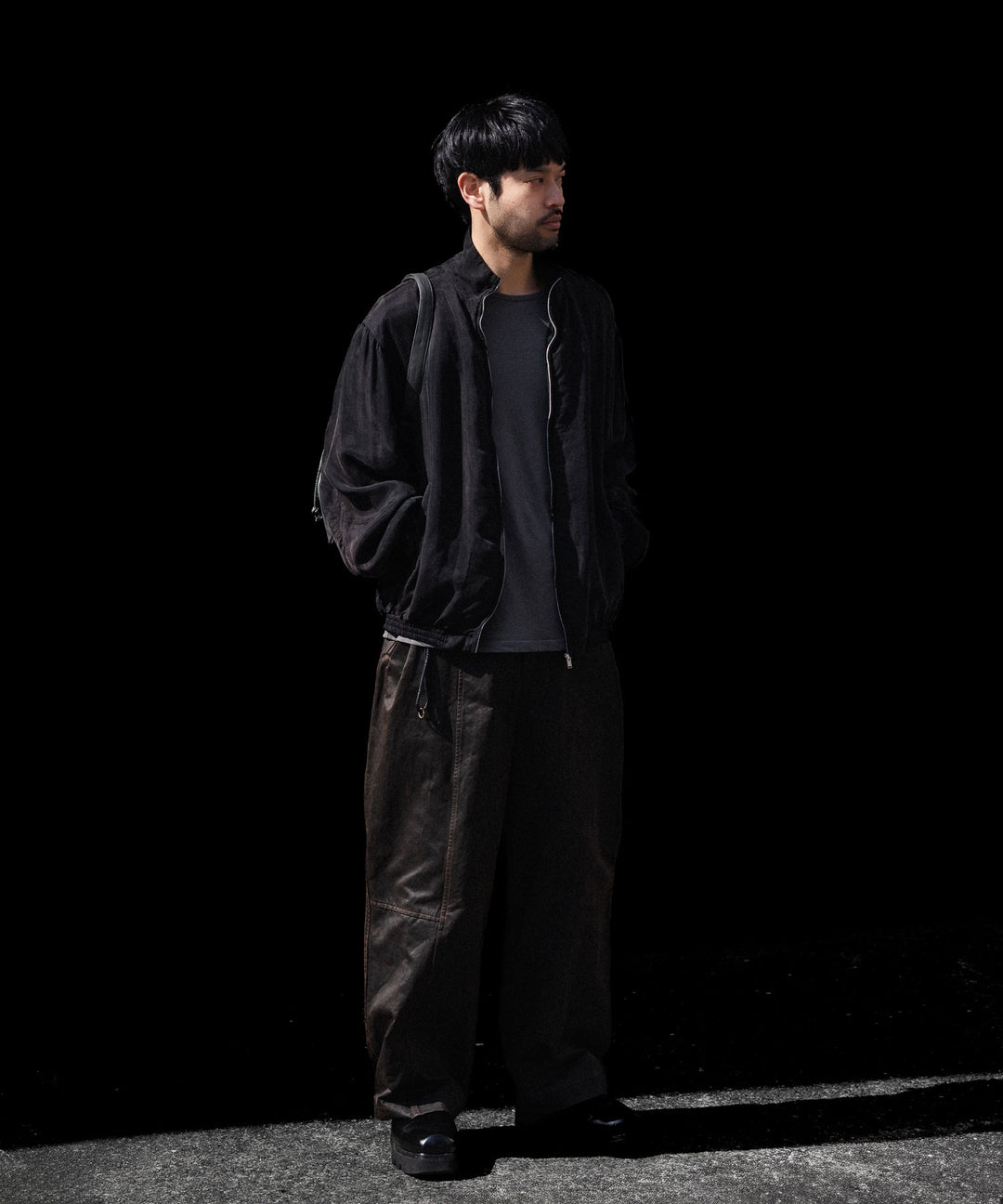 ANTHEM A アンセムエー WAX COATING NO-BRAINER PANTSのBROWN 公式通販サイトsession福岡セレクトショップ