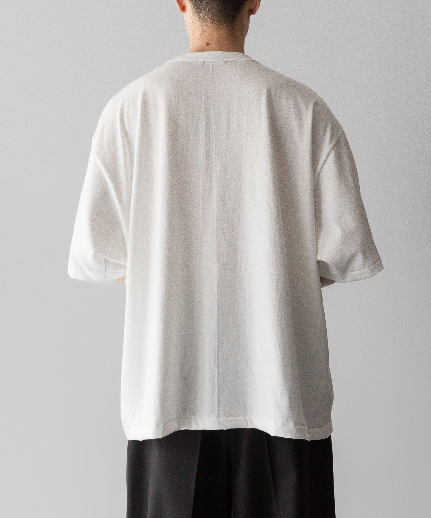 【INTÉRIM】インテリムのBINDER NECK LOOP WHEEL AME-KAJI POCKET TEE - OFFの公式通販サイトsession福岡セレクトショップ