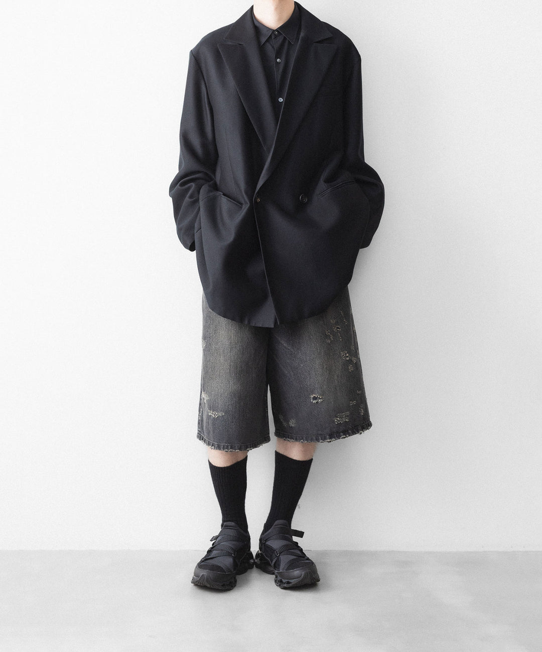 ssstein(シュタイン)のBAGGY DENIM SHORTS - BLACKの公式通販サイトsession福岡セレクトショップ