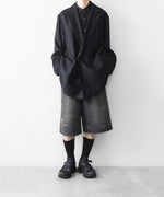 画像をギャラリービューアに読み込む, ssstein(シュタイン)のBAGGY DENIM SHORTS - BLACKの公式通販サイトsession福岡セレクトショップ
