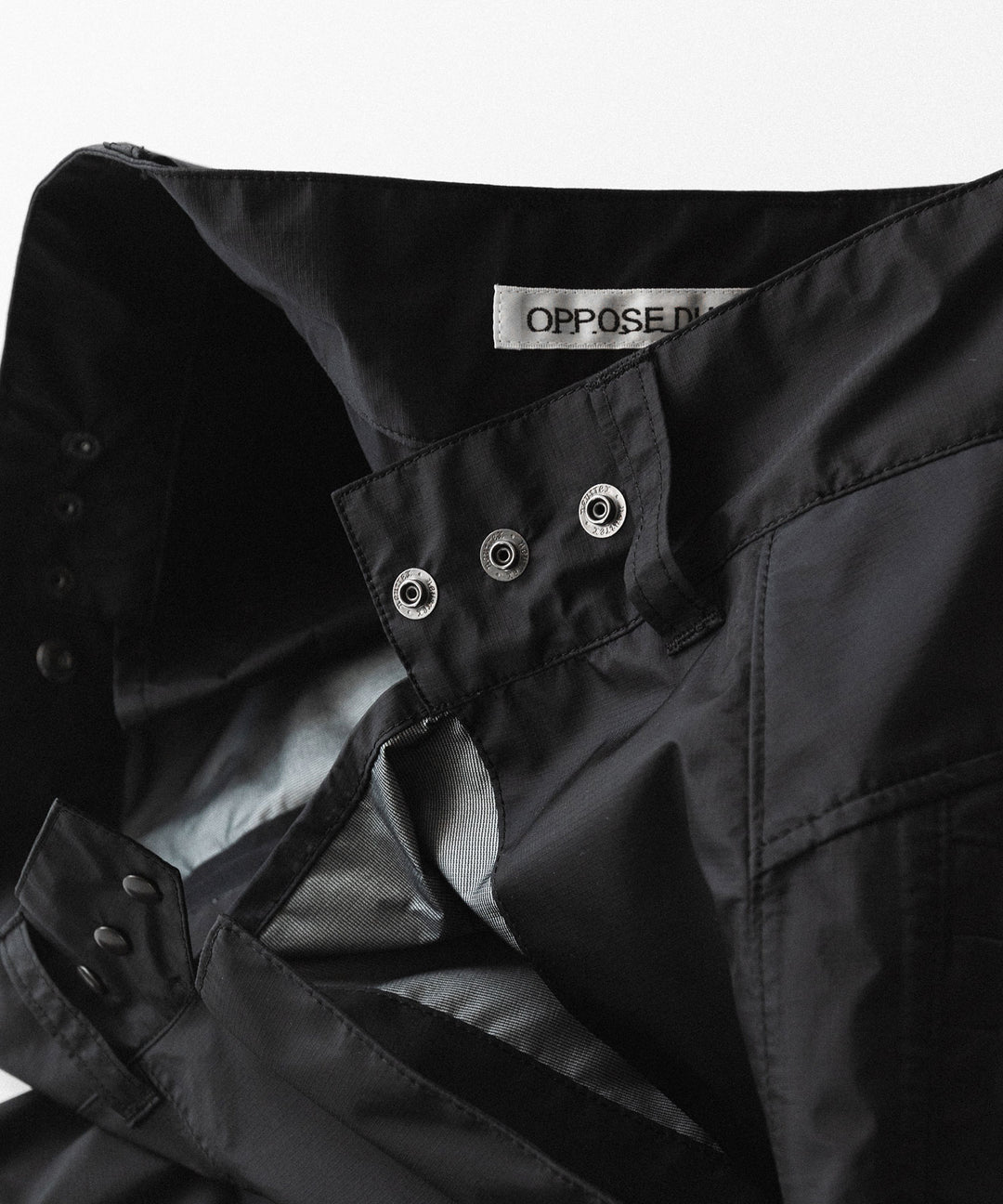 OPPOSE DUALITY オポーズデュアリティ6 POCKET PANEL SHORTSのBLACK公式通販サイトsession福岡セレクトショップ