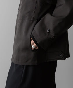 ssstein(シュタイン)の24AWコレクション DRIZZLER ZIP UP JACKET - GREY KHAKI 公式通販サイトsession福岡セレクトショップ