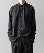 画像をギャラリービューアに読み込む, ssstein(シュタイン)の24AWコレクション OVERSIZED DOWN PAT SHIRT - DARK CHARCOAL 公式通販サイトsession福岡セレクトショップ
