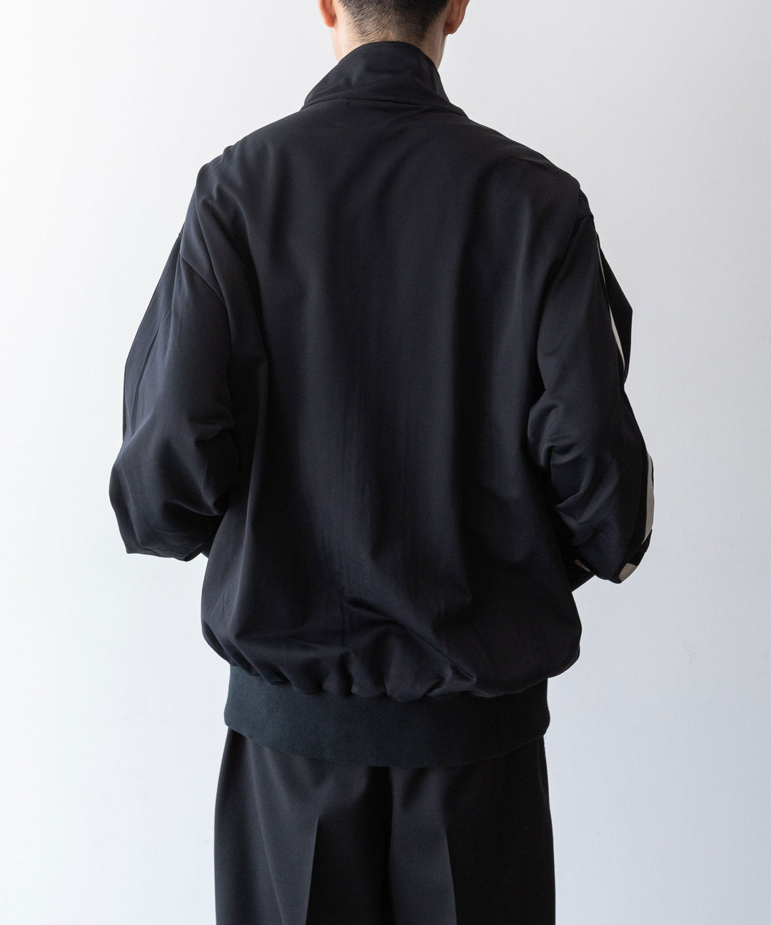 【KANEMASA PHIL.】カネマサのトラックジャケット ECONYL JERSEY TRACK JACKET - BLACK 公式通販 session福岡セレクトショップ