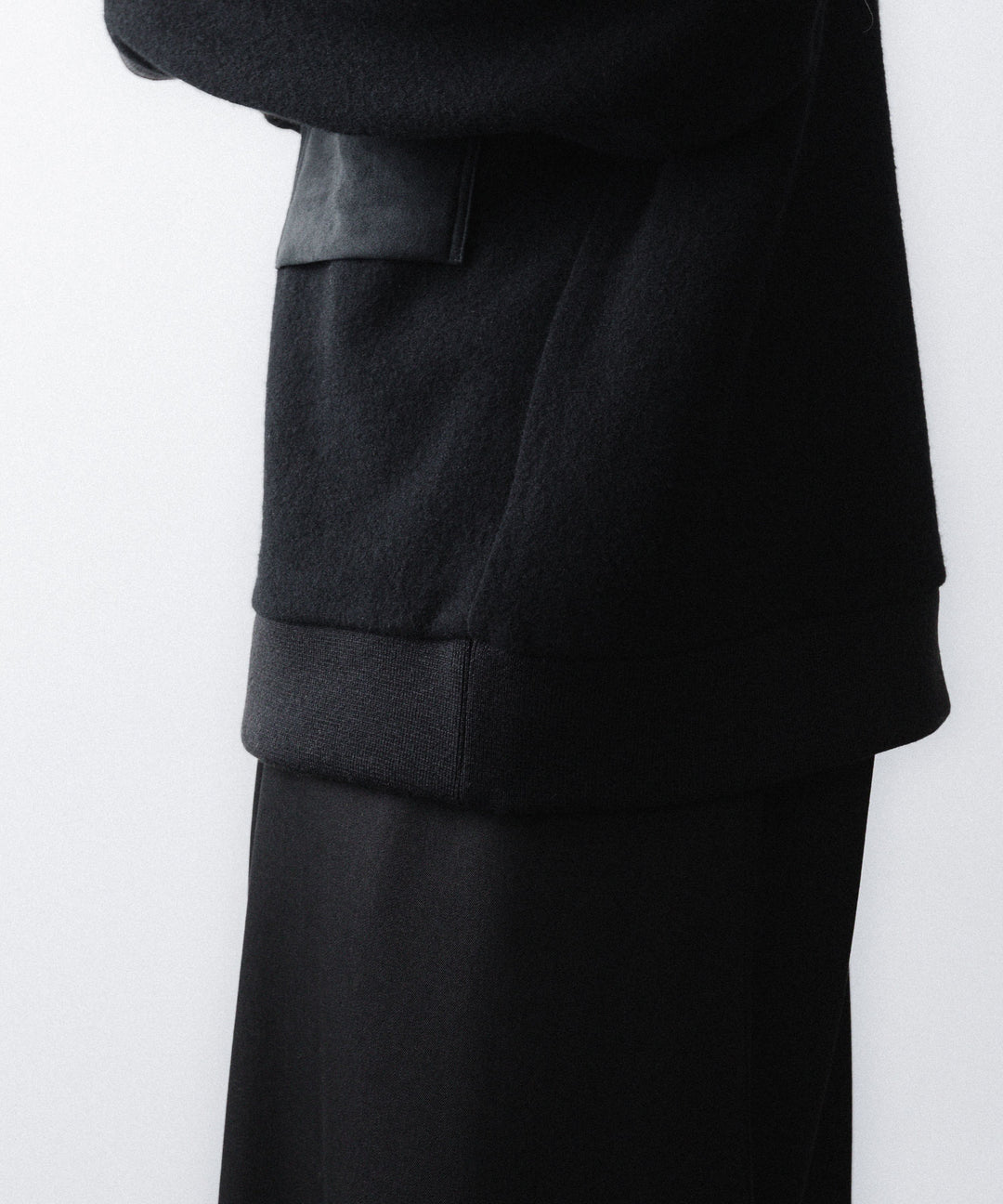 UJOH - ウジョーのPOLO COLLAR PULLOVER のBLACK公式通販サイトsession福岡セレクトショップ