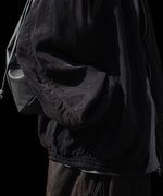 画像をギャラリービューアに読み込む, 【ssstein】CUPRO FIBRIL VINTAGE ZIP JACKET - BLACK
