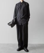 画像をギャラリービューアに読み込む, ssstein(シュタイン)の24AWコレクション OVERSIZED DOWN PAT SHIRT - DARK CHARCOAL 公式通販サイトsession福岡セレクトショップ
