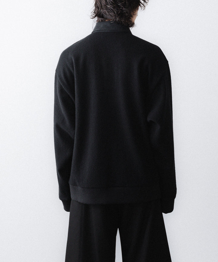 UJOH - ウジョーのPOLO COLLAR PULLOVER のBLACK公式通販サイトsession福岡セレクトショップ