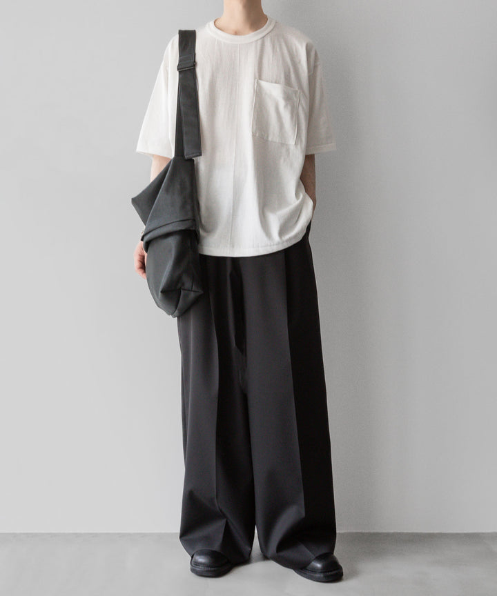 【INTÉRIM】インテリムのBINDER NECK LOOP WHEEL AME-KAJI POCKET TEE - OFFの公式通販サイトsession福岡セレクトショップ