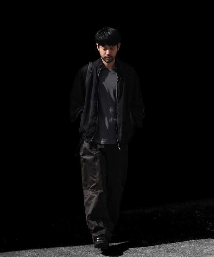 ssstein(シュタイン)のCUPRO FIBRIL VINTAGE ZIP JACKET - BLACKの公式通販サイトsession福岡セレクトショップ