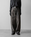 【ssstein】TWIST SEAM BAGGY VINTAGE DENIM JEANS - BLACK