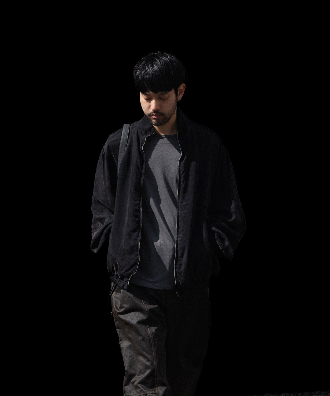 ssstein(シュタイン)のCUPRO FIBRIL VINTAGE ZIP JACKET - BLACKの公式通販サイトsession福岡セレクトショップ