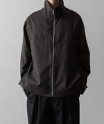 画像をギャラリービューアに読み込む, ssstein(シュタイン)の24AWコレクション DRIZZLER ZIP UP JACKET - GREY KHAKI 公式通販サイトsession福岡セレクトショップ
