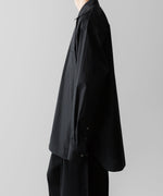 画像をギャラリービューアに読み込む, ssstein(シュタイン)の24AWコレクション OVERSIZED DOWN PAT SHIRT - BLACK 公式通販サイトsession福岡セレクトショップ
