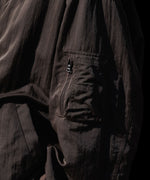 画像をギャラリービューアに読み込む, ssstein(シュタイン)のSHRUNK NYLON OVERSIZED FLIGHT JACKET - DARK BROWNの公式通販サイトsession福岡セレクトショップ
