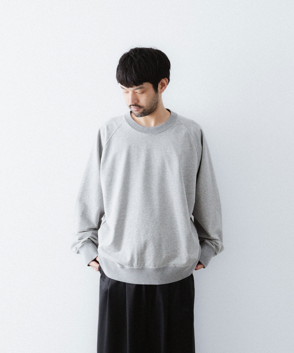 KANEMASA PHIL. カネマサフィルの36G RAGLAN HEATHER PULLOVERのGRAY DYE公式通販サイトsession福岡セレクトショップ