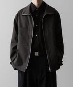 画像をギャラリービューアに読み込む, ssstein(シュタイン)の24AWコレクション DRIZZLER ZIP UP JACKET - GREY KHAKI 公式通販サイトsession福岡セレクトショップ
