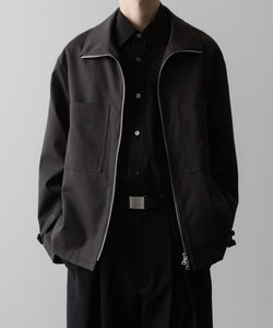 ssstein(シュタイン)の24AWコレクション DRIZZLER ZIP UP JACKET - GREY KHAKI 公式通販サイトsession福岡セレクトショップ