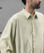 画像をギャラリービューアに読み込む, KANEMASA PHIL. カネマサフィルの46G STRIPE MODEST SHIRTのYELLOW BLACK 公式通販サイトsession福岡セレクトショップ

