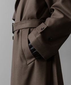 ssstein(シュタイン)の24AWコレクション LAY CHESTER COAT - DARK GREIGE 公式通販サイトsession福岡セレクトショップ