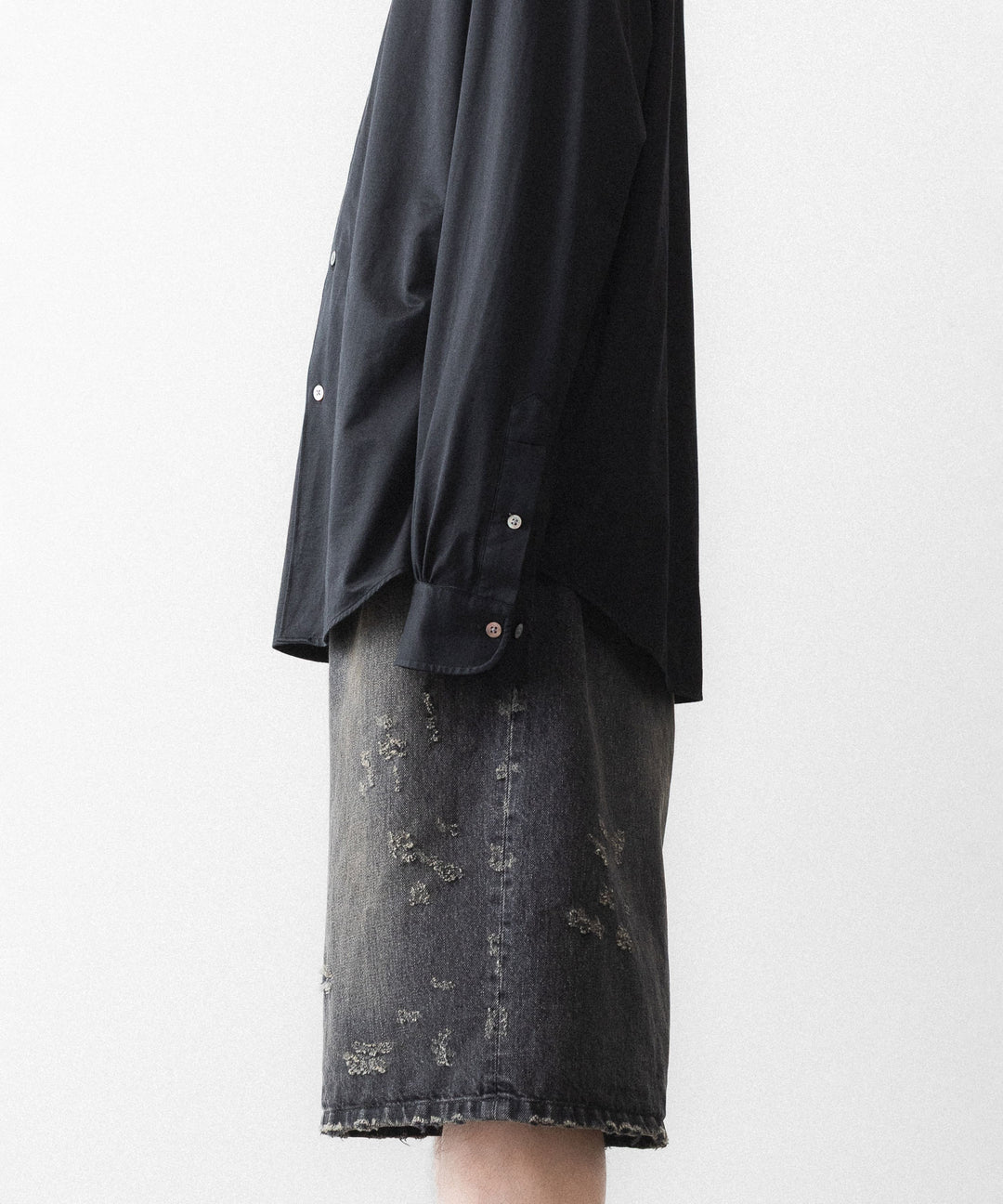 ssstein(シュタイン)のBAGGY DENIM SHORTS - BLACKの公式通販サイトsession福岡セレクトショップ
