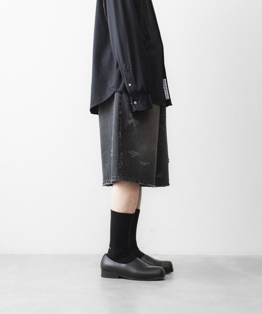 ssstein(シュタイン)のBAGGY DENIM SHORTS - BLACKの公式通販サイトsession福岡セレクトショップ