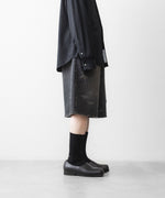 画像をギャラリービューアに読み込む, ssstein(シュタイン)のBAGGY DENIM SHORTS - BLACKの公式通販サイトsession福岡セレクトショップ
