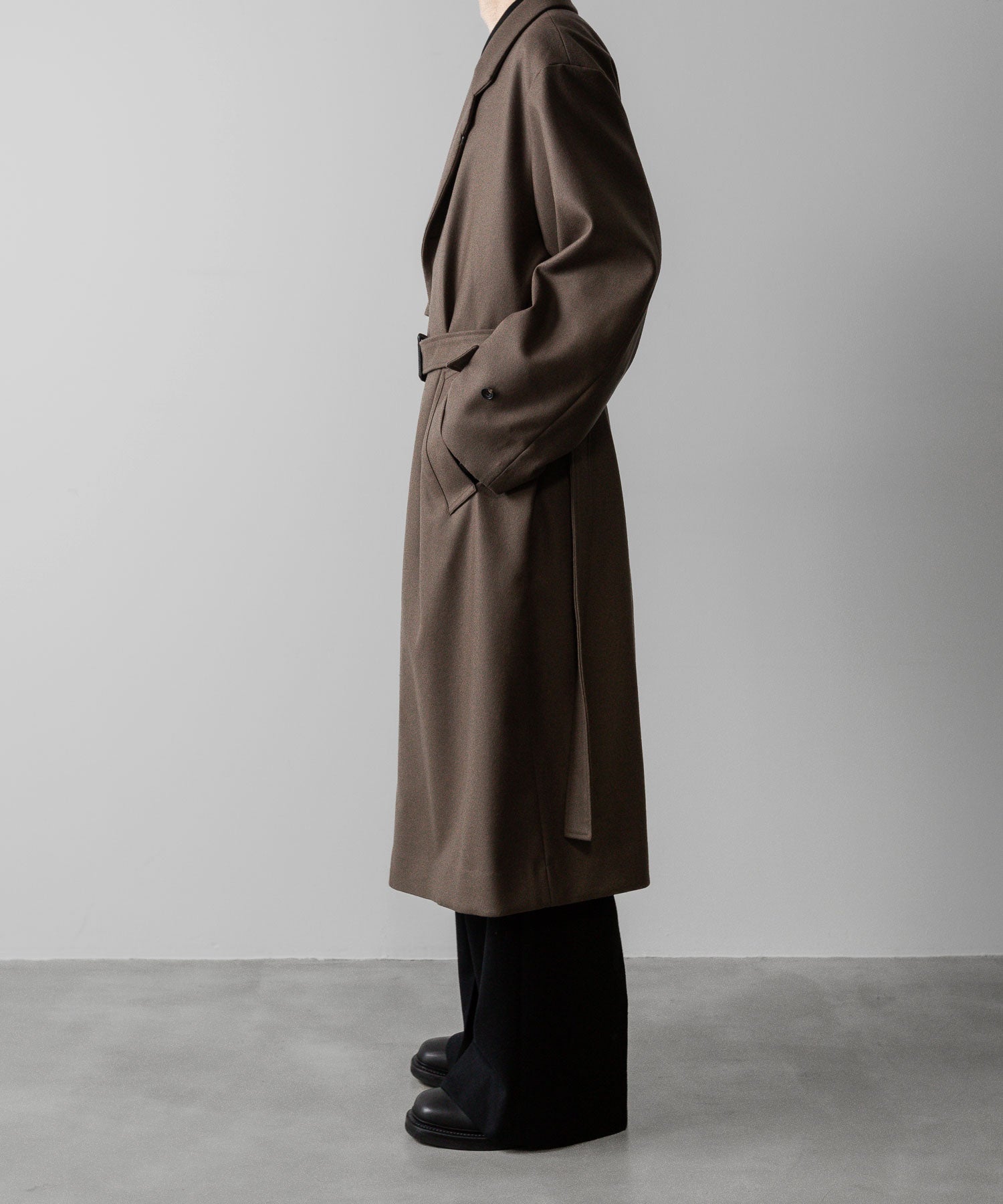 ssstein(シュタイン)の24AWコレクション LAY CHESTER COAT - DARK GREIGE 公式通販サイトsession福岡セレクトショップ