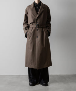 ssstein(シュタイン)の24AWコレクション LAY CHESTER COAT - DARK GREIGE 公式通販サイトsession福岡セレクトショップ