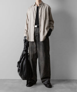 ssstein(シュタイン)のTWIST SEAM BAGGY VINTAGE DENIM JEANS - BLACKの公式通販サイトsession福岡セレクトショップ