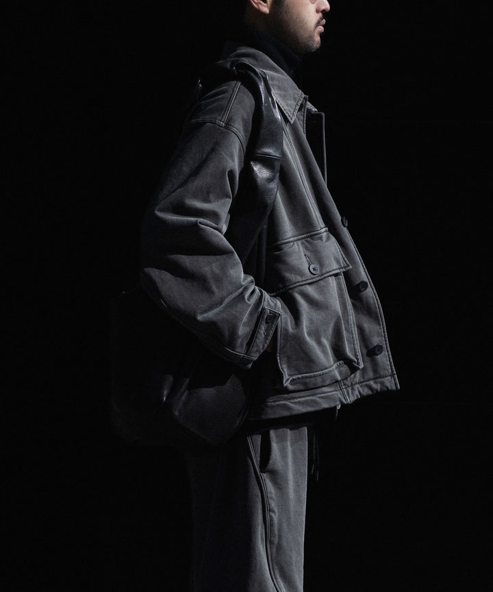 KANEMASA PHIL. カネマサフフィル36G FINE SWEAT WORK JACKETのCHARCOAL PIGMENT公式通販サイトsession福岡セレクトショップ
