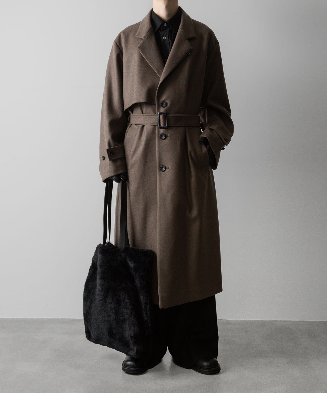 ssstein(シュタイン)の24AWコレクション LAY CHESTER COAT - DARK GREIGE 公式通販サイトsession福岡セレクトショップ