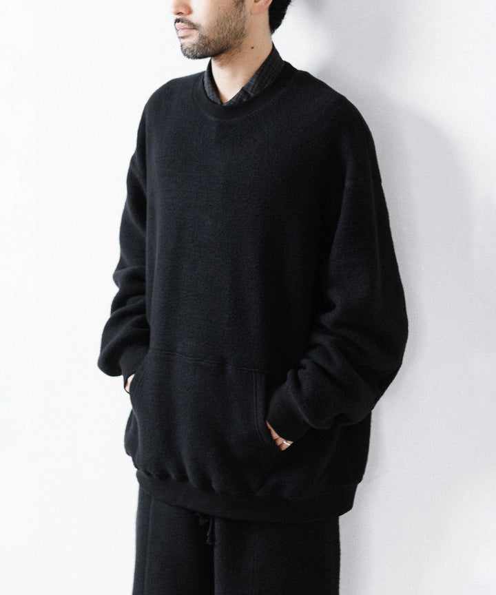 phebus- フィーバスのREVERSIBLE JERSEY JUMPERのBLACK公式通販サイトsession福岡セレクトショップ