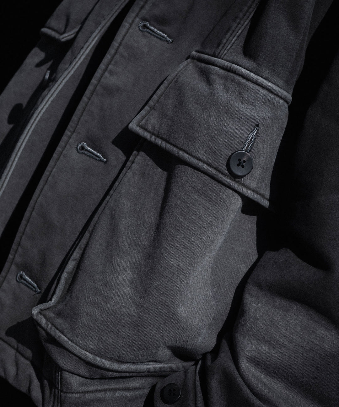 KANEMASA PHIL. カネマサフフィル36G FINE SWEAT WORK JACKETのCHARCOAL PIGMENT公式通販サイトsession福岡セレクトショップ