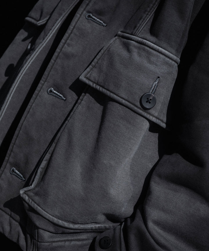 KANEMASA PHIL. カネマサフフィル36G FINE SWEAT WORK JACKETのCHARCOAL PIGMENT公式通販サイトsession福岡セレクトショップ