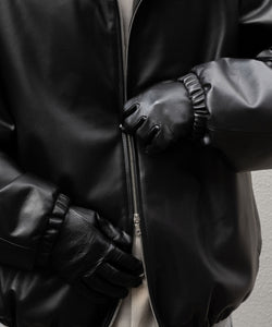 ssstein(シュタイン)のLEATHER HOODED SHORT JACKET - BLACKの公式通販サイトsession福岡セレクトショップ