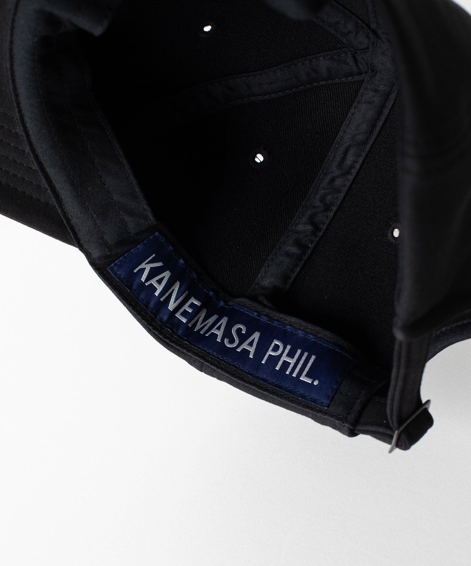 【KANEMASA PHIL.】36G SUPER FINE GAUGE CAP - BLACK