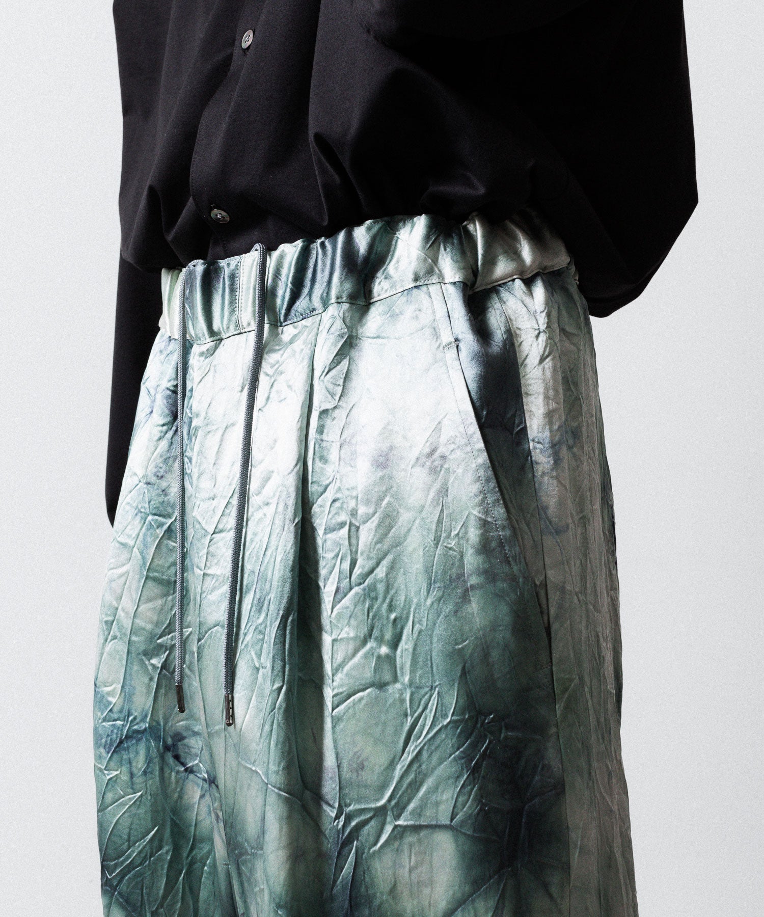 UJOH ウジョーのWAIST DRAW CORD PNTのLIGHT GRAY 公式通販サイトsession福岡セレクトショップ