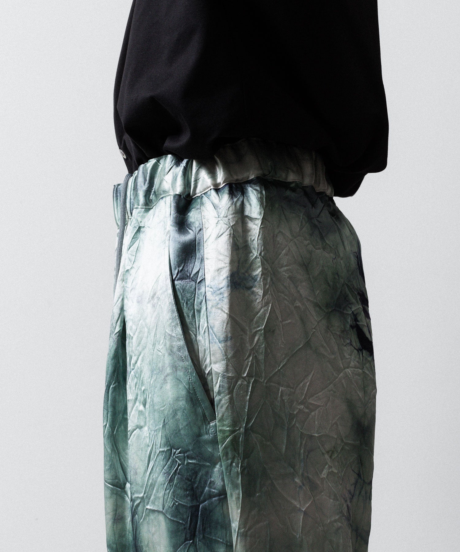 UJOH ウジョーのWAIST DRAW CORD PNTのLIGHT GRAY 公式通販サイトsession福岡セレクトショップ