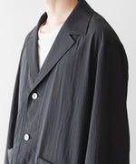 画像をギャラリービューアに読み込む, paratrait-パラトレイトのBARK SKIN JACKETのCHARCOAL公式通販サイトsession福岡セレクトショップ
