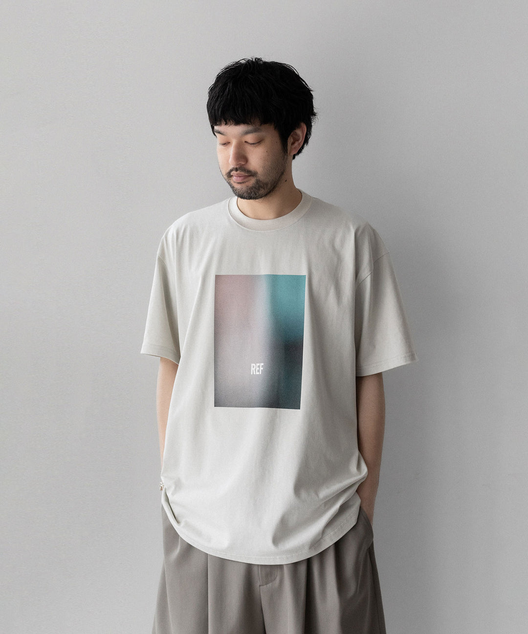 ssstein(シュタイン)のOVERSIZED PRINT TEE [REF] - BEIGEの公式通販サイトsession福岡セレクトショップ