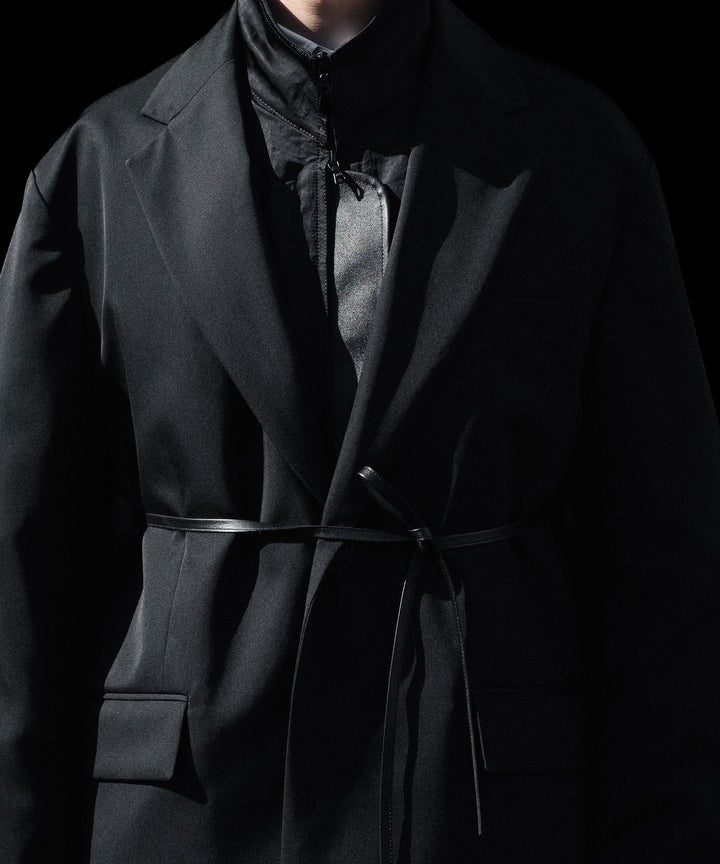 ssstein(シュタイン)のSHRUNK NYLON OVERSIZED FLIGHT JACKET - BLACKの公式通販サイトsession福岡セレクトショップ